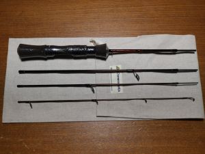 CAMPANELLA C446TSUL Spinning carbon rod rear short grip 55mm