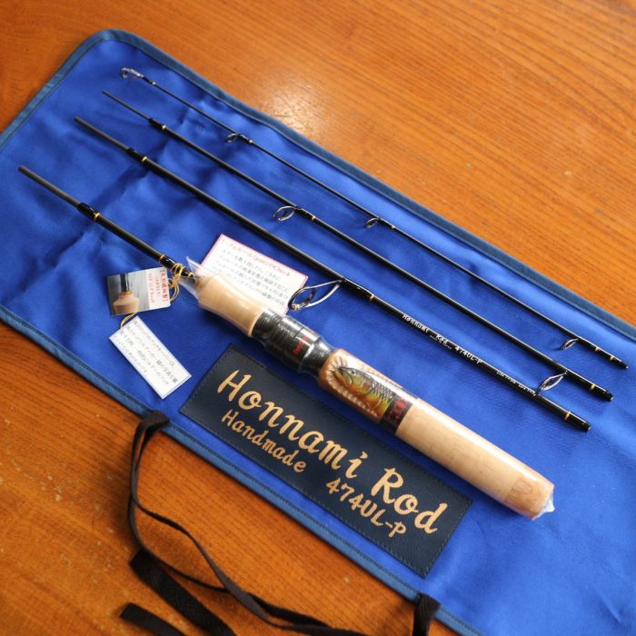 Honnami Rod 474UL-P (Golden trout)