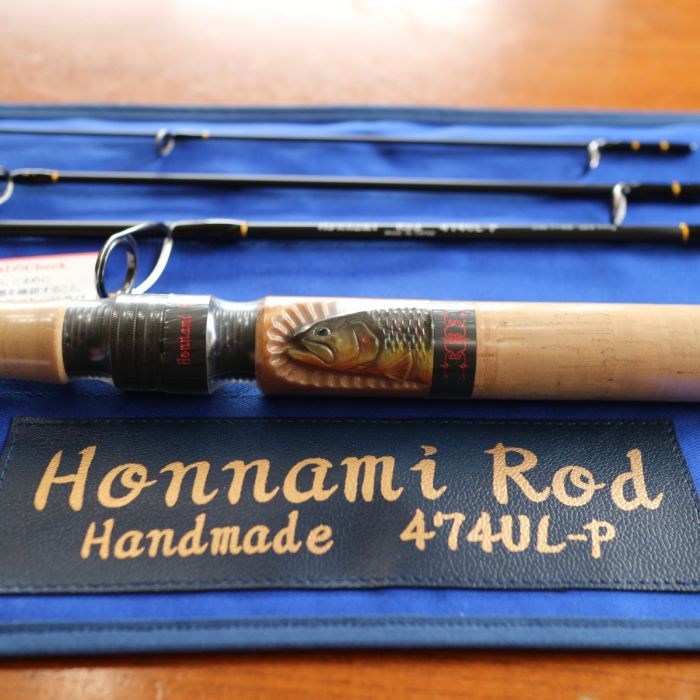 ホンナミロッド474UL-P Honnami Rod 474UL-P 手作りロッドスピニング オールスタッグ Honnami