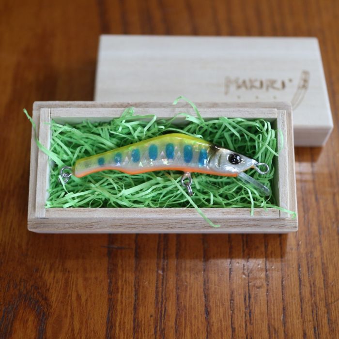 HONNAMI SPIRIT Handmade Minnow MAKIRI “Golden Yamame” 6㎝・7ℊSS