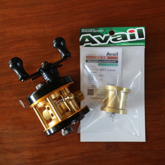 Avail Microcast Spool BC5224TR ゴールド