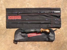 Powerful Worker GRIP TYPE1、CarbonRod[OUTRAGE BAIT3.6ft3pc]SET